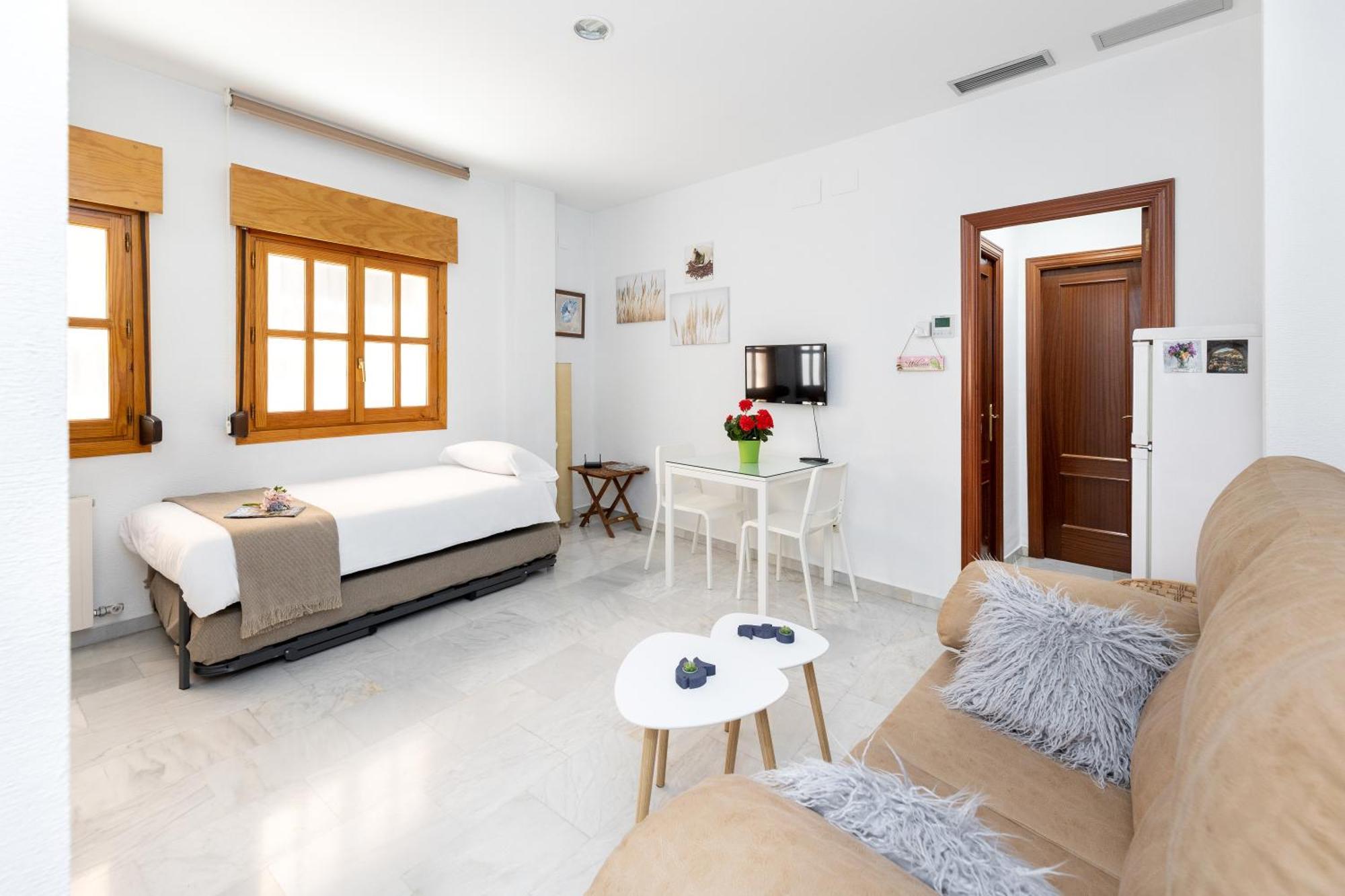 Apartamento Adultos Centro Nueva De La Virgen 2 Free Parking Granada Exterior foto